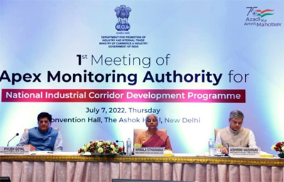 CM shows Dholera SIR progress in National Industrial Corridor Meeting