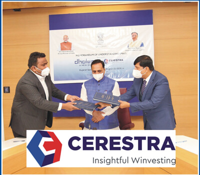 Government of Gujarat signs MOU with Cerestra Group to establish a Gujarat- Special Education Region at Dholera