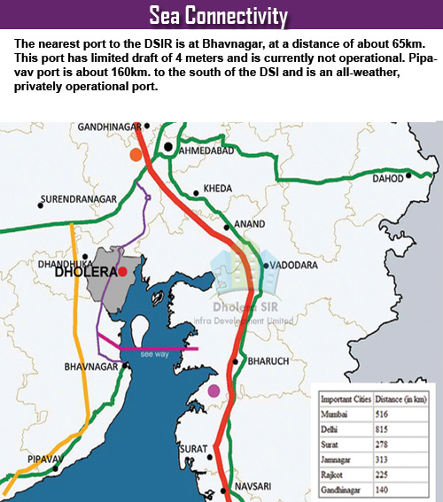 Road Connectivity - Dholera SIR