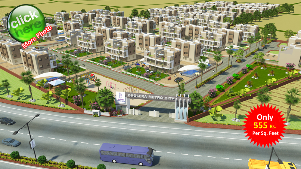 Best Residential Plotting Schemes at Dholera SIR in DMIC corridor Dholera Metro City-5009