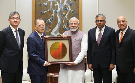 Tata, PSMC sign pact for Rs 91,000-cr Dholera chip plant; meet PM Modi to discuss semiconductor manufacturing