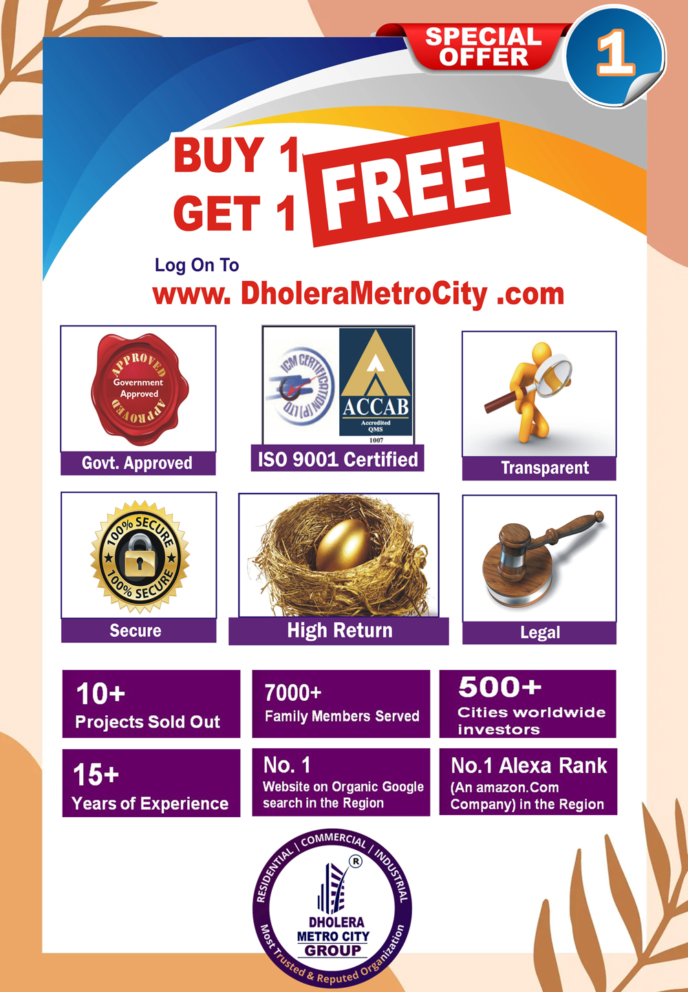 Brochure Dholera Metro City-1